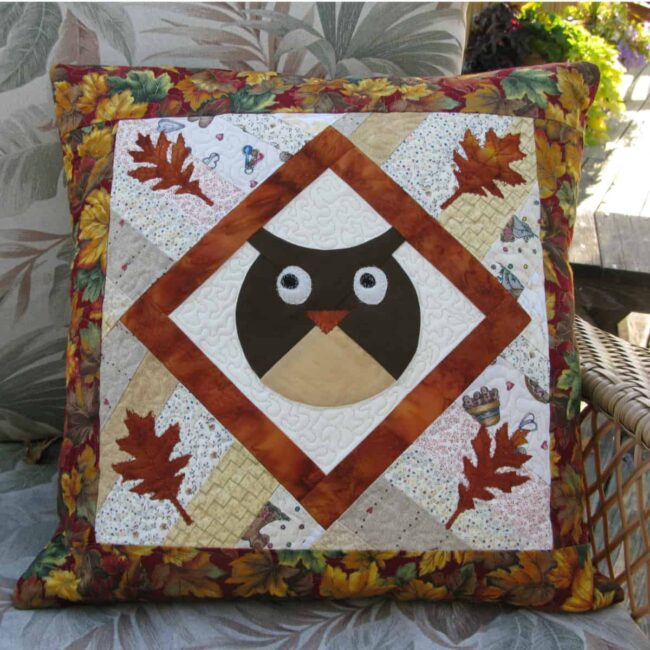 Roly Owl Pillow