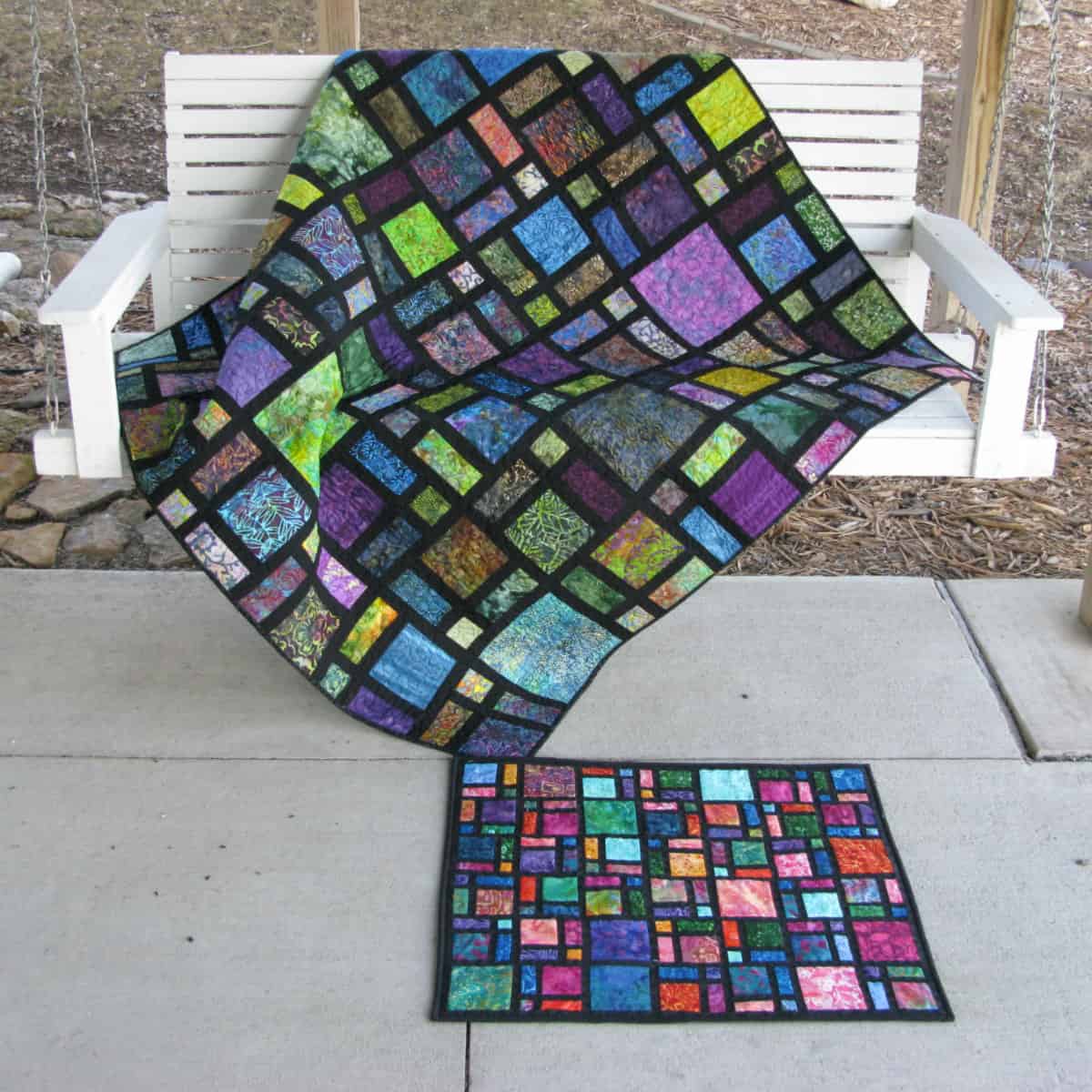 Big and Small Scattered Quilt