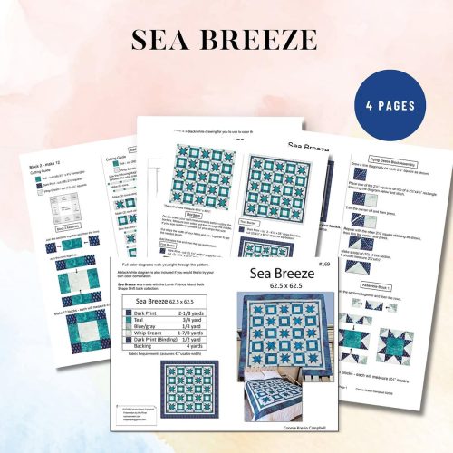 Sea Breeze quilt pattern