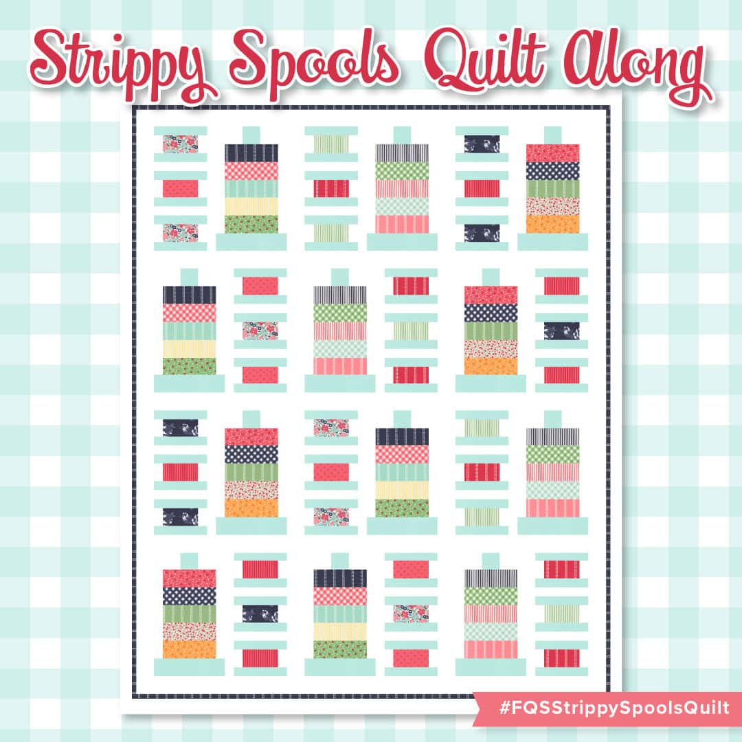 Strippy Spools Quilt Along