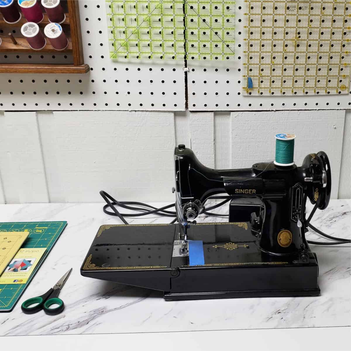 Singer featherweight sewing machine