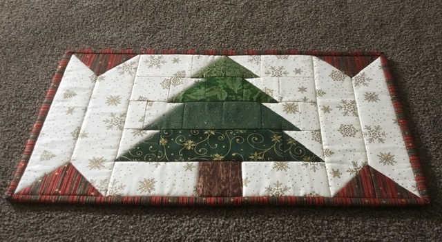 Christmas tree placemat