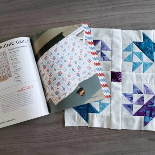 Summer Memories Quilt Along Week 2 Freemotion by the River