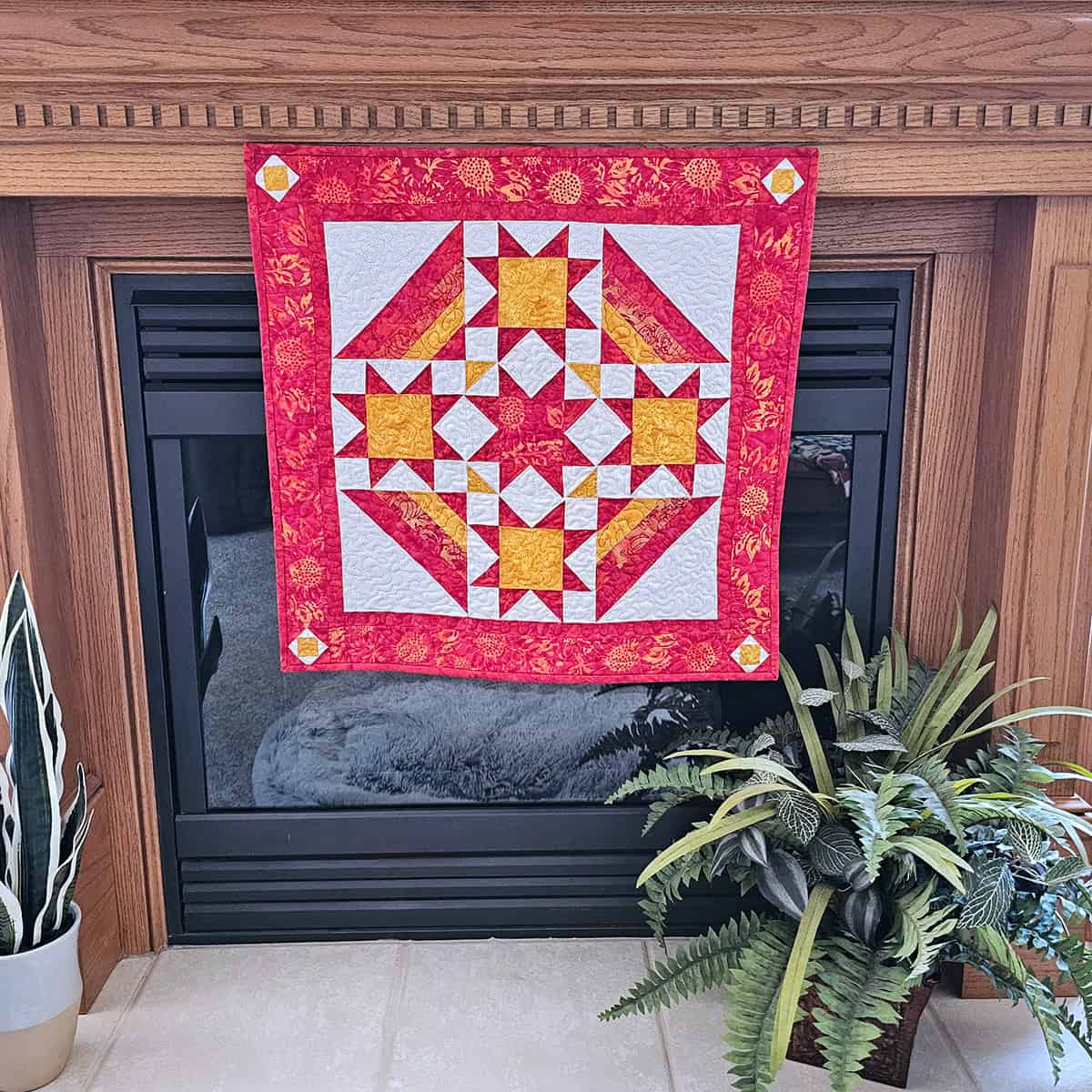 Sunflower Spice Wall Hanging