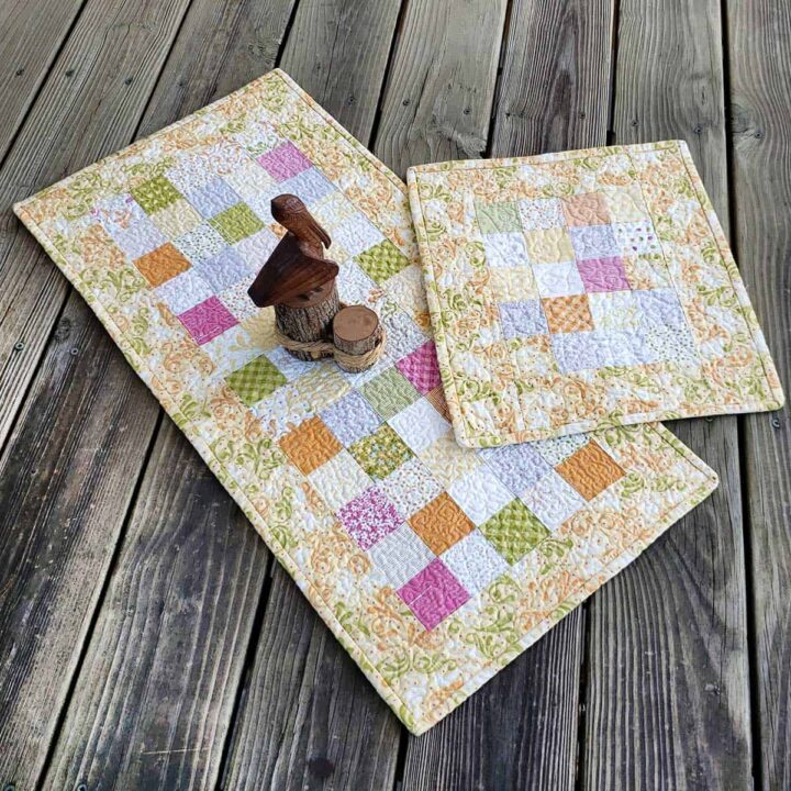 Roasted Coffee Table Runner Tutorial Freemotion by the River