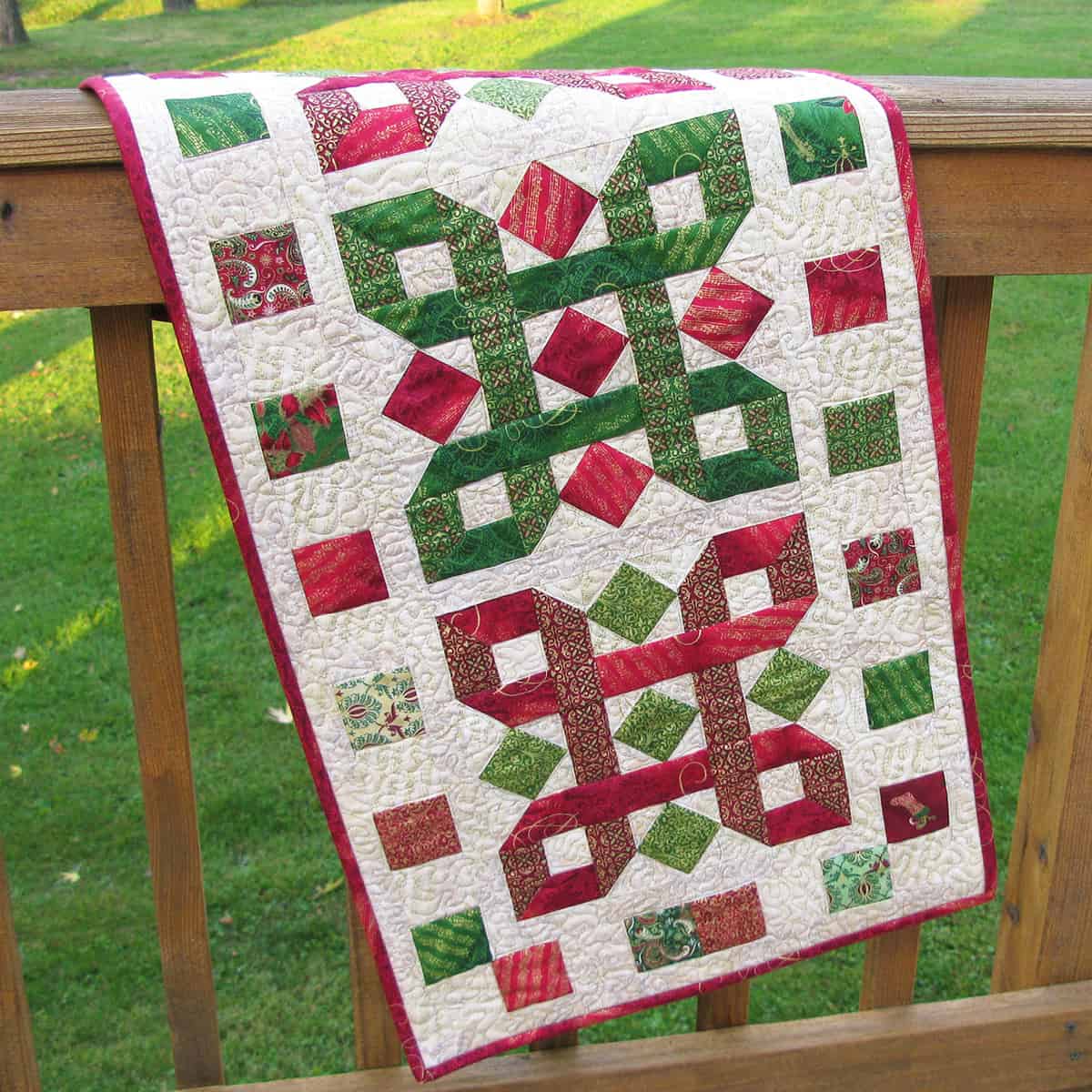 Christmas Tis the Season table runner