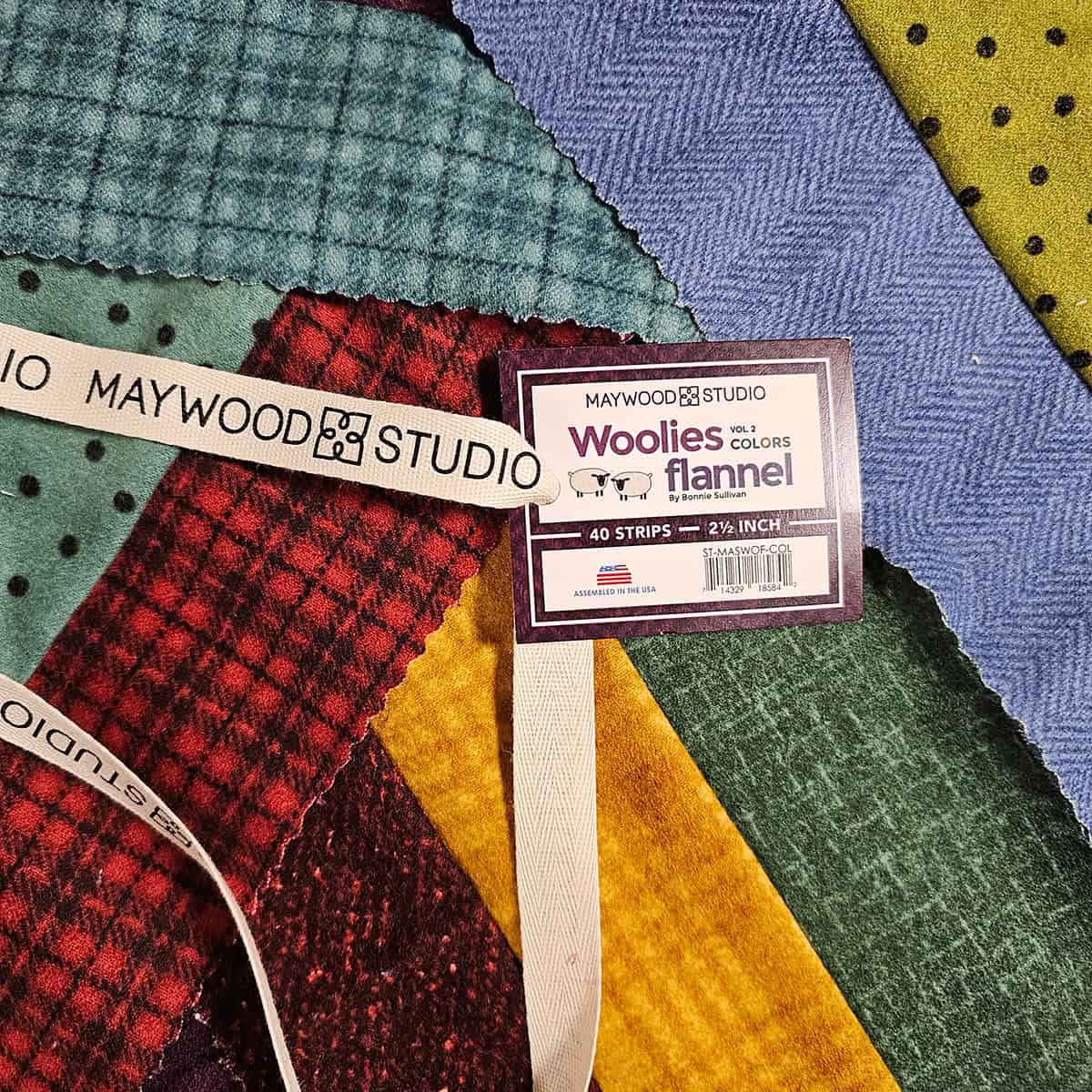 Woolies Flannel Strips