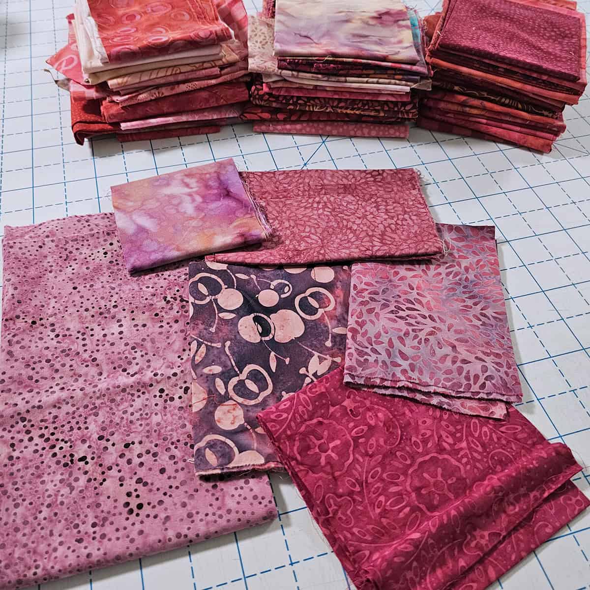 Magenta batiks