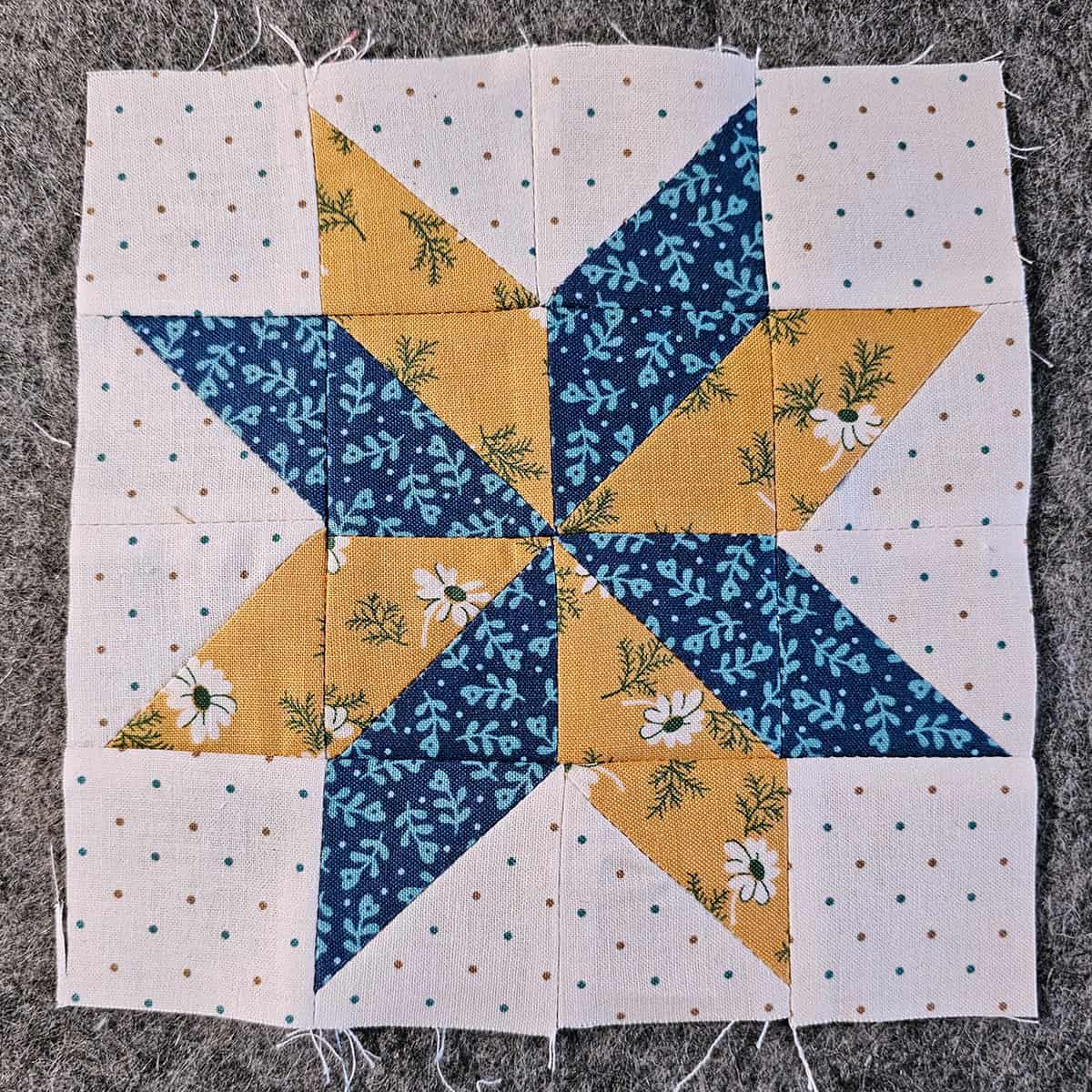 Christmas Star Block