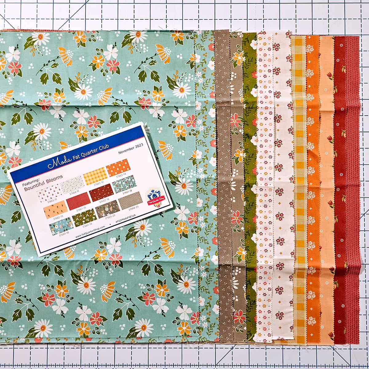 Bountiful Blooms Fat Quarter Bundle
