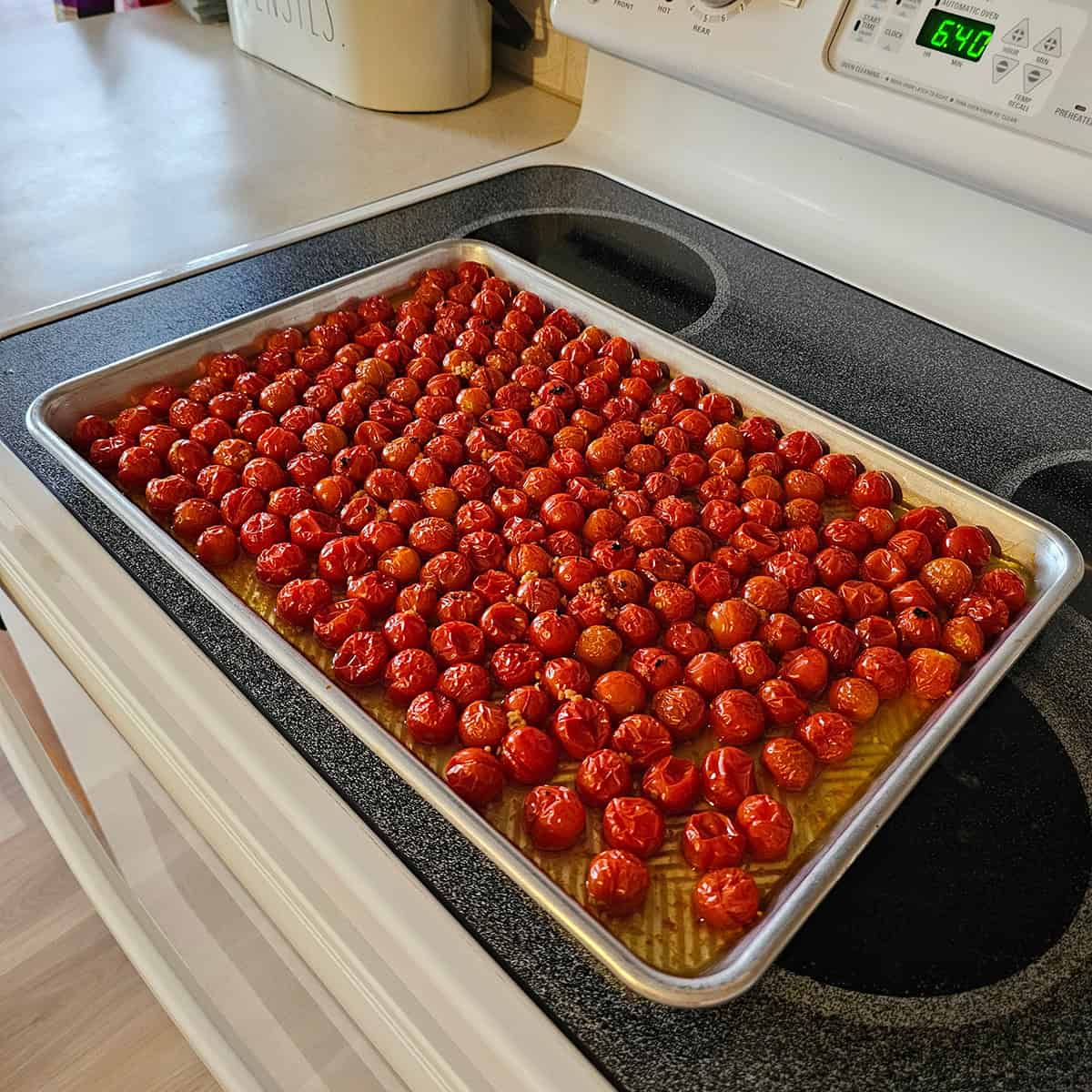 Roasted cherry tomatoes