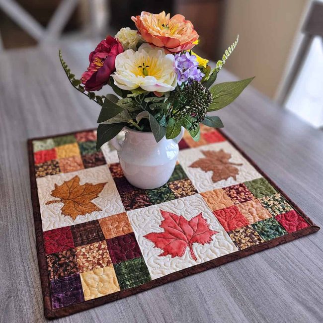 Fall Quilt Tutorials - Freemotion by the River