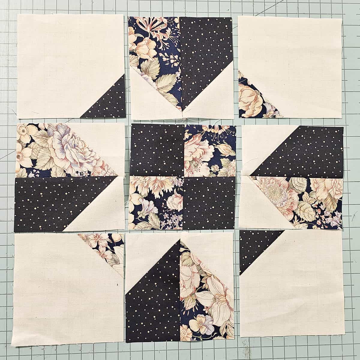 Four Patch Star rotate sections
