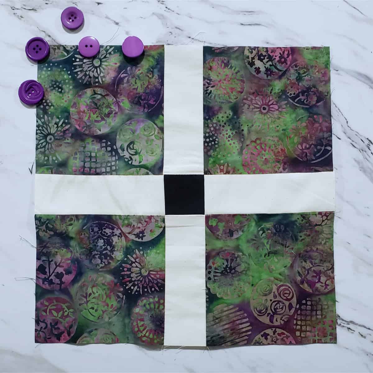 Creating a Stunning Four Square Quilt Block