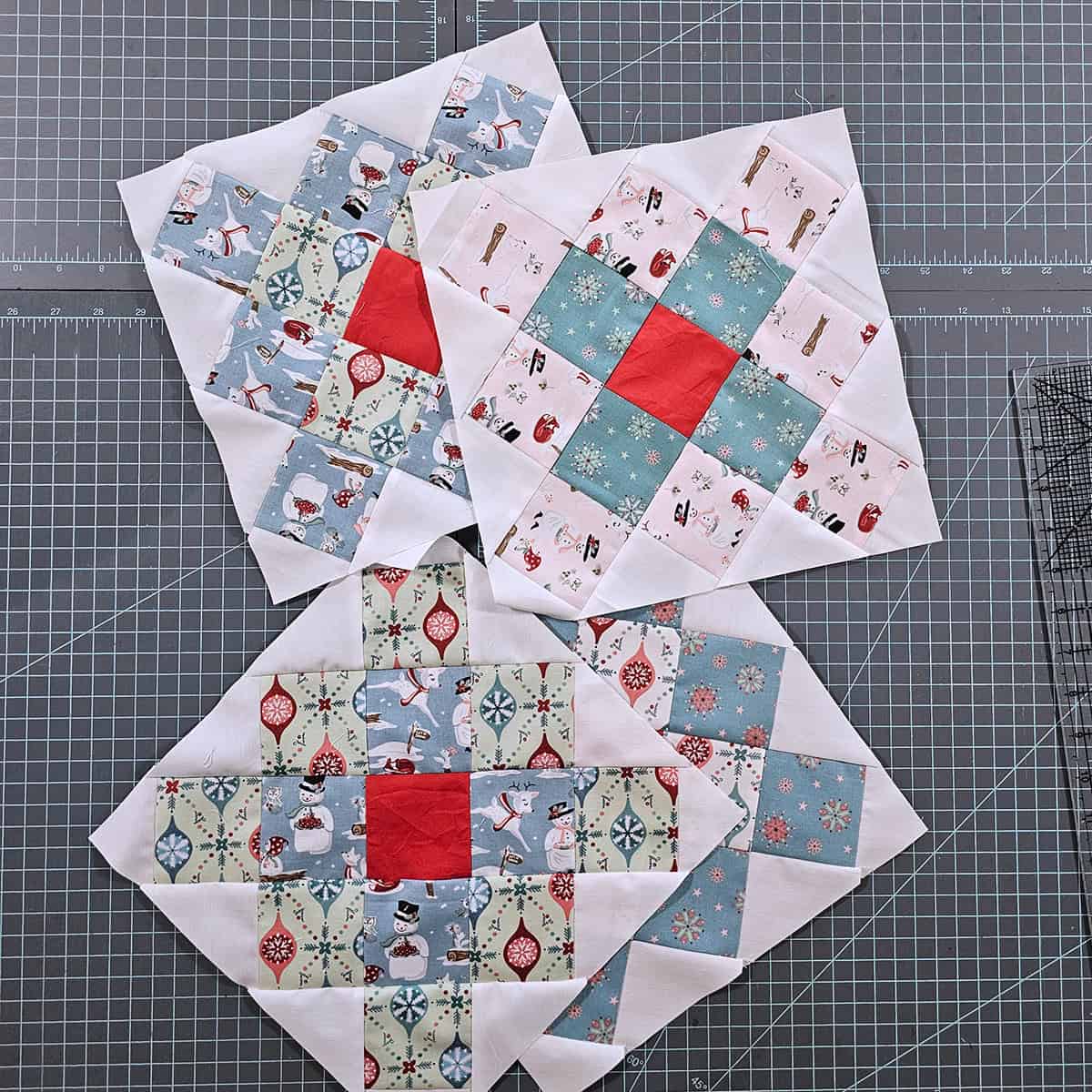 Granny Square quilt blocks
