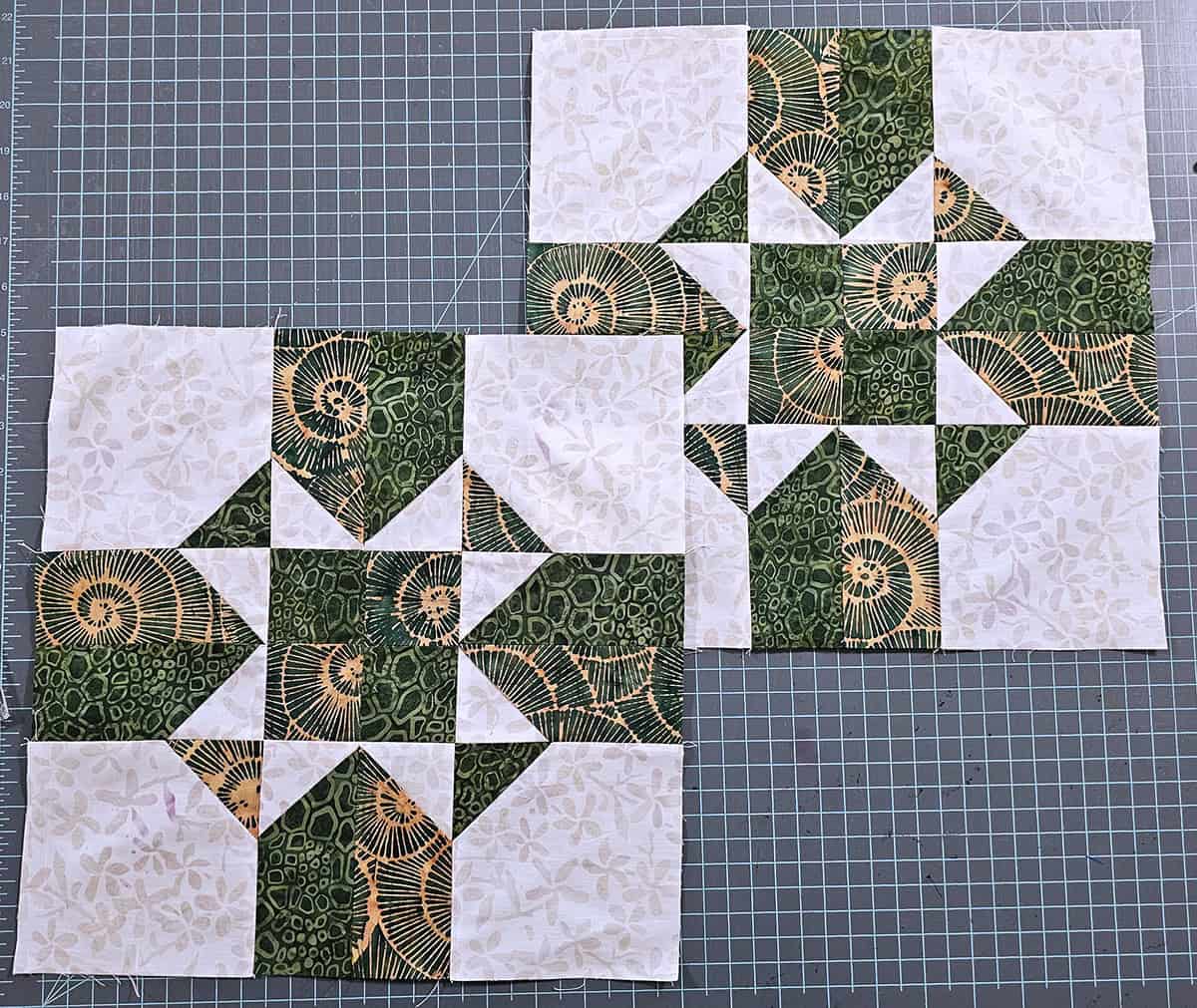 batik quilt blocks