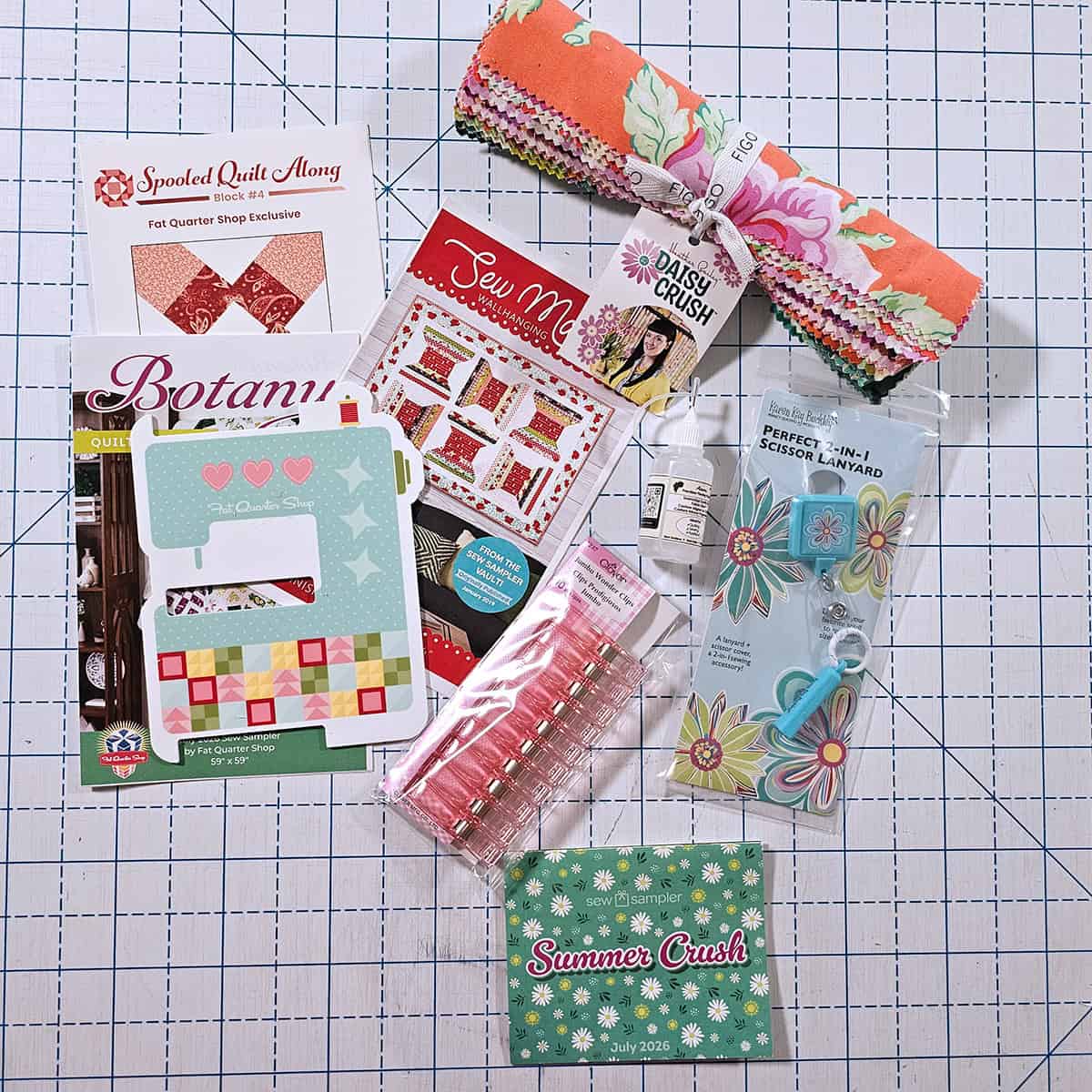 July Sew Sampler