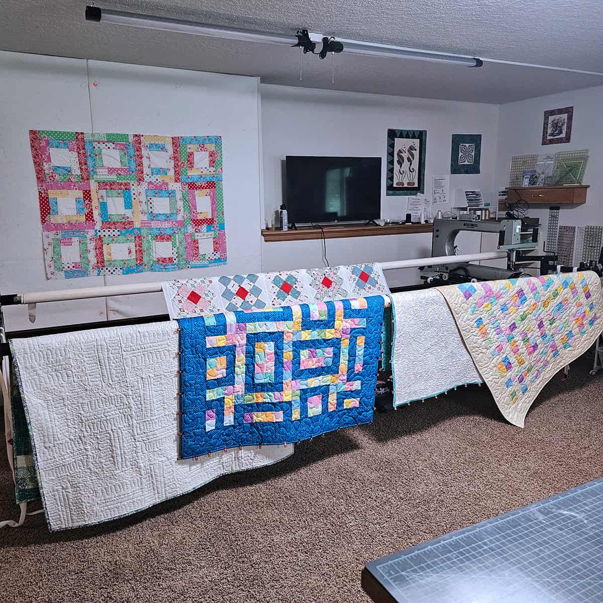 Lots of quilts