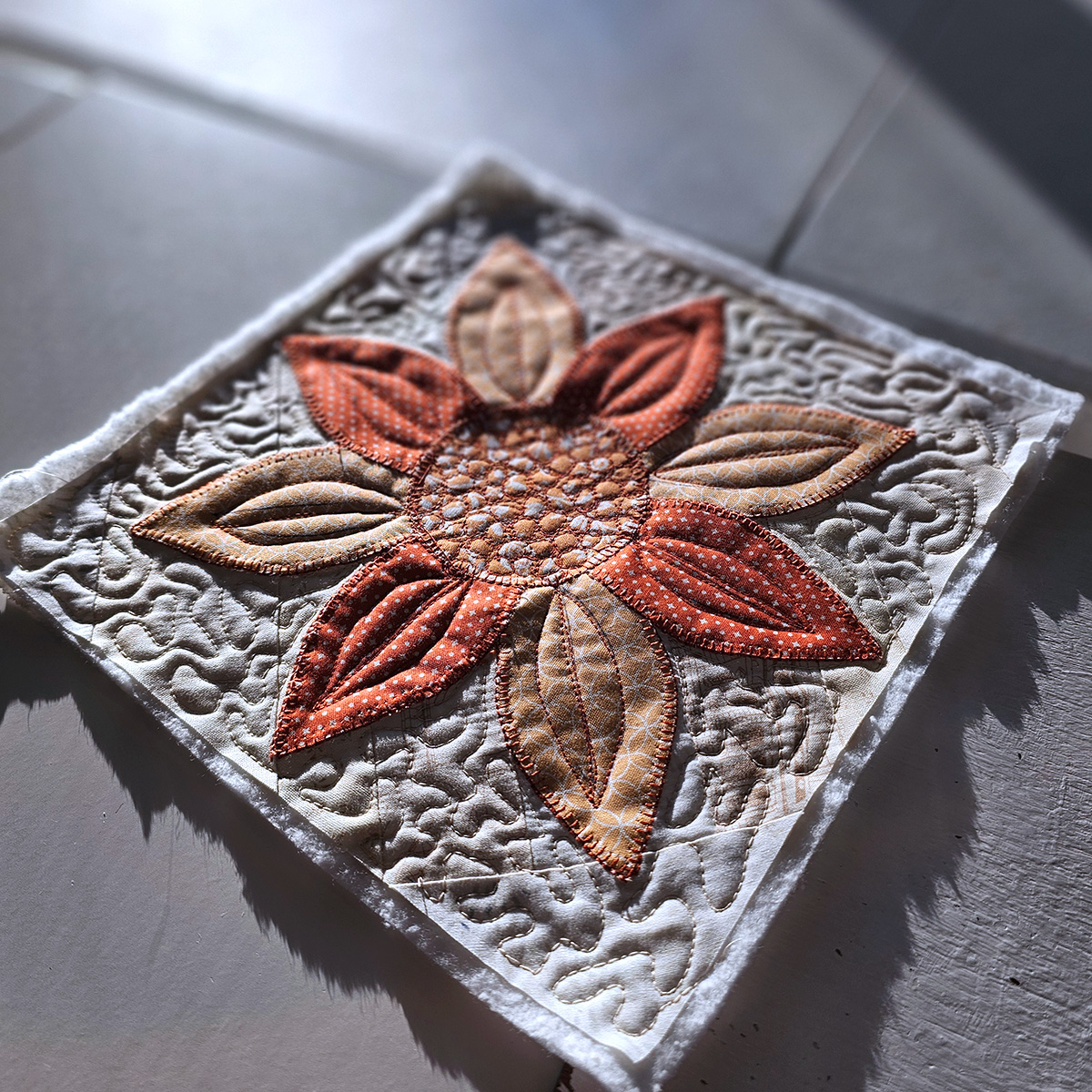 applique flower