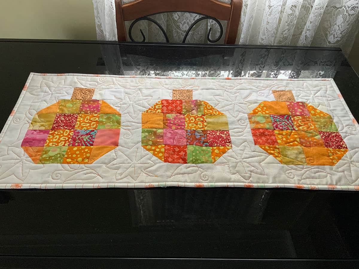 Pumpkin Table runner
