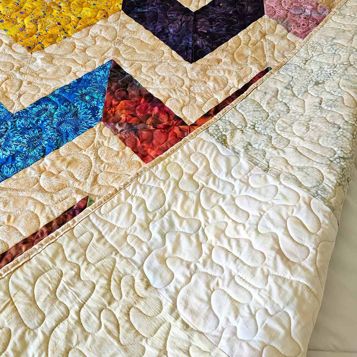 backing of quilt