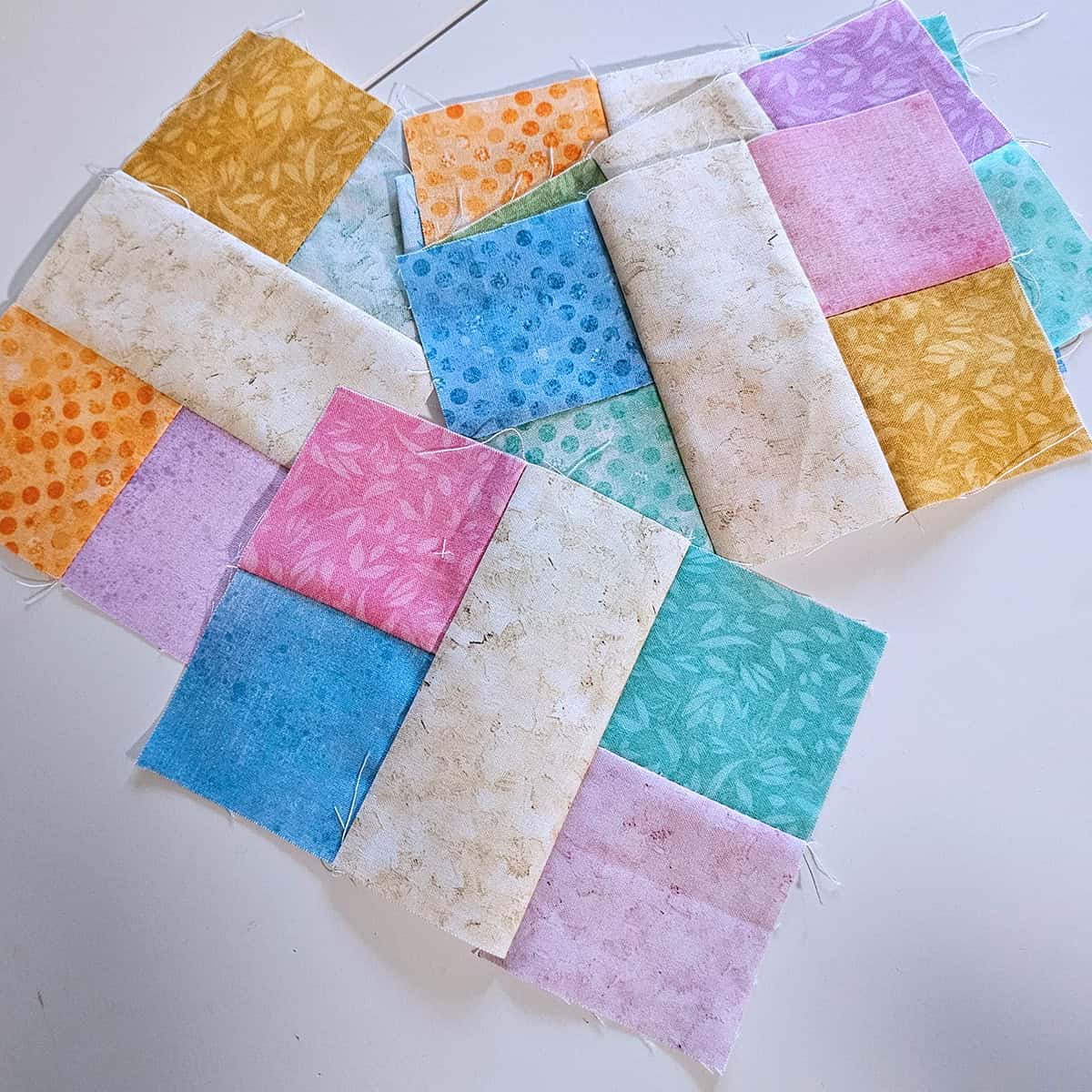 working on more quilt blocks