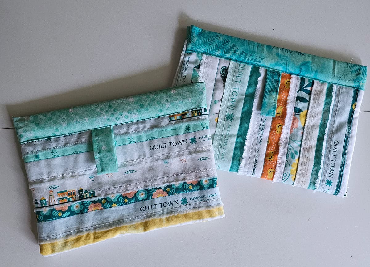 Quilt Town snappy pouches