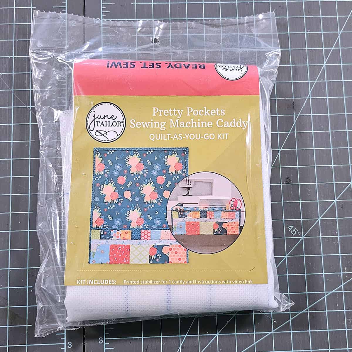 Pretty Pockets Sewing Machine Caddy kit