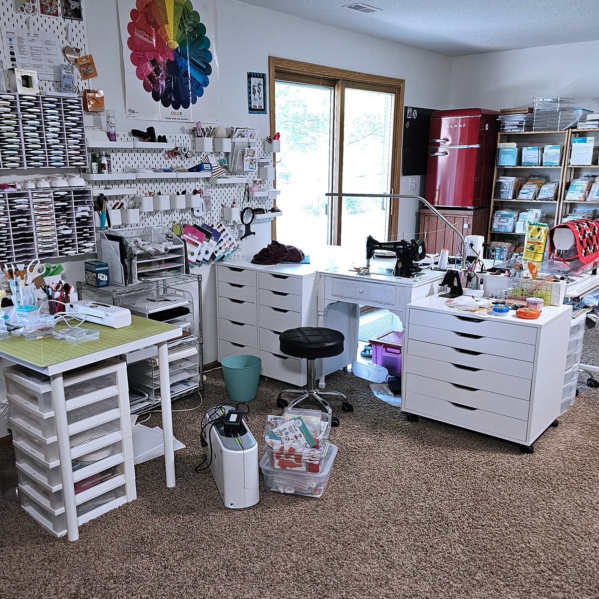 My quilt studio