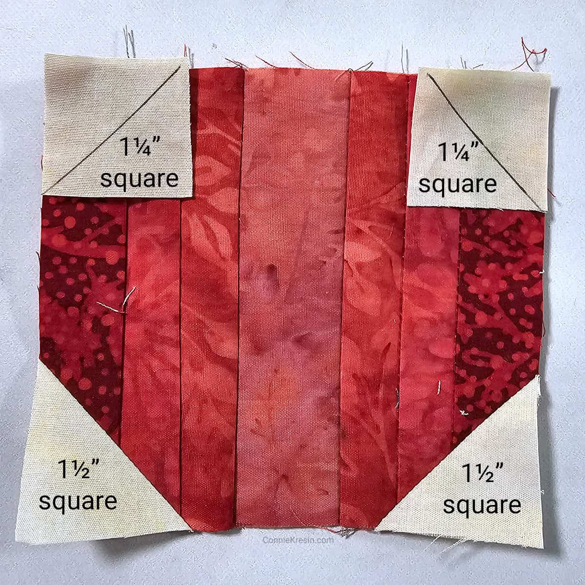 top squares