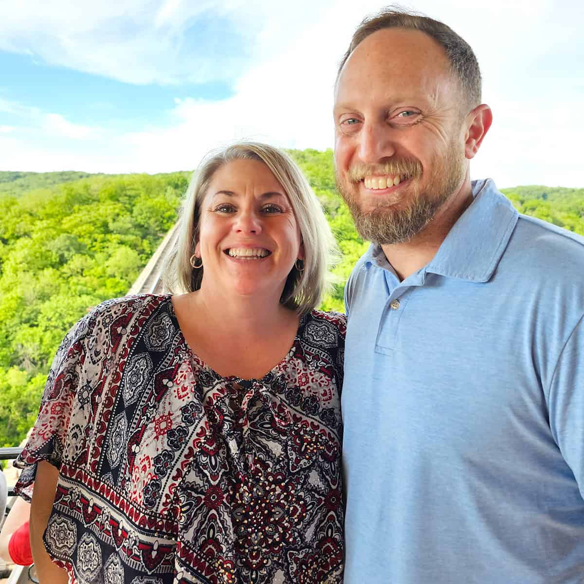 Kimberly and David