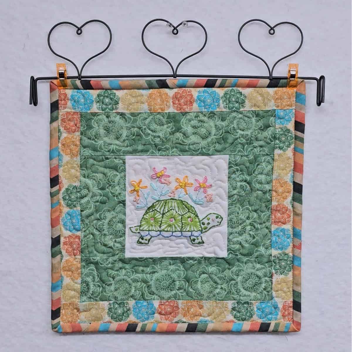 Turtle wall hanging