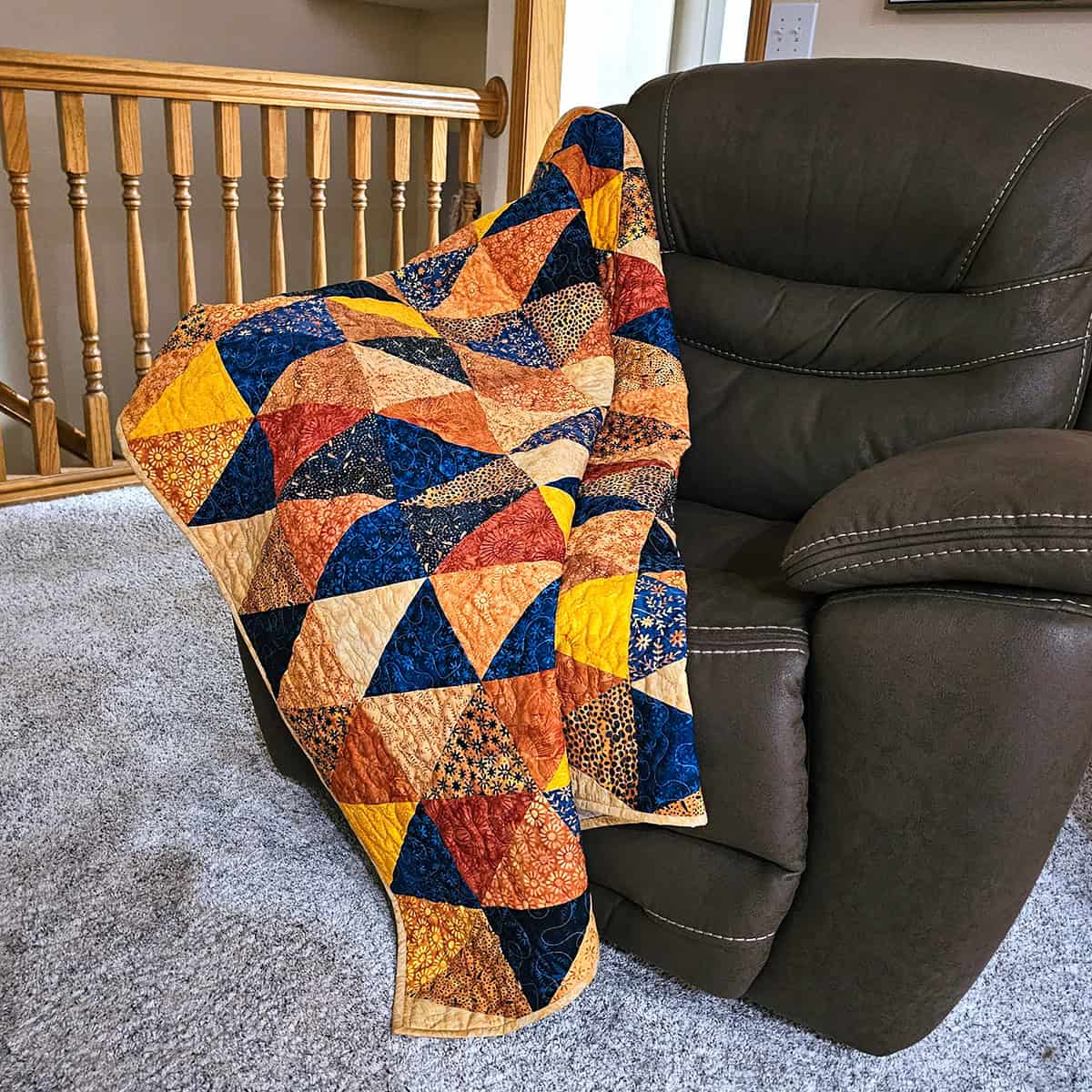 Twilight Triangles Quilt